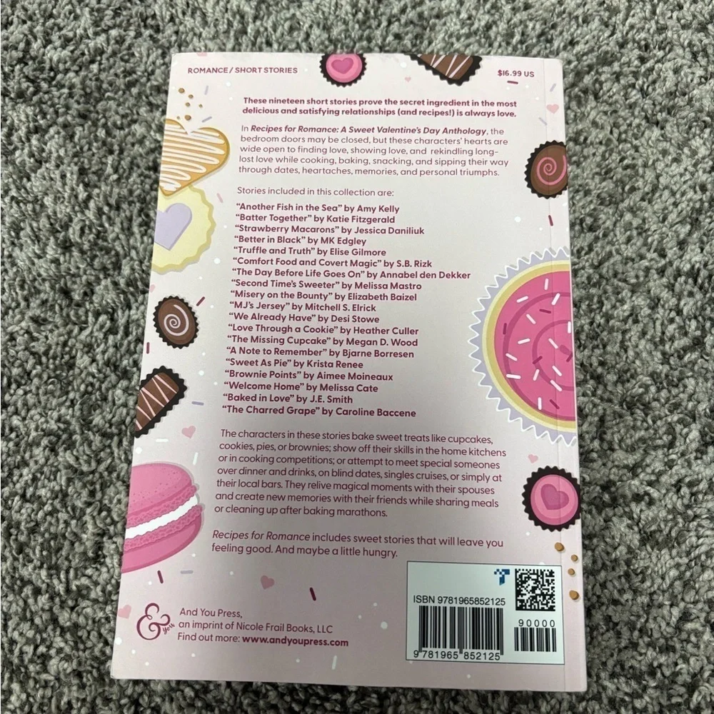 Recipes for Romance Book